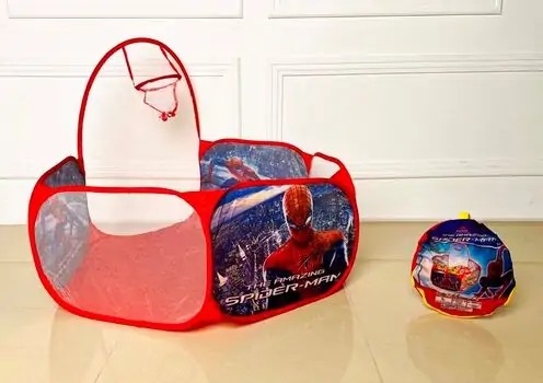 Spider-Man Pool For Kids 666-22 ფერადი ბურთების აუზი