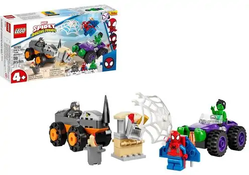 LEGO Super heroes 10782 Hulk vs. Rhino Truck Showdown