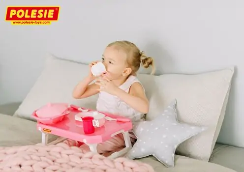 Polesie-ს სათამაშო ჭურჭლის ნაკრები POLESIE 61737 Retro Tableware Set, 29 pieces, 2 image