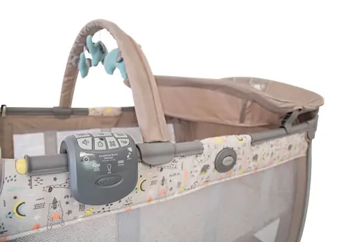 Graco CONTOUR ELECTRA DAYDREAM ორ დონიანი საწოლ-მანეჟი, 5 image