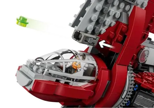Lego Star Wars 75362 Ahsoka Tano's T-6 Jedi Shuttle, 6 image