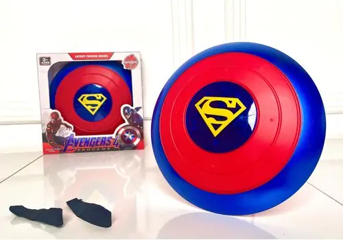 Superman Shield Toy For Kids MYX088-A6 MARVEL-ის სუპერგმირის სუპერმენის ფარი