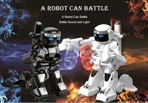 სათამაშო ბოქსიორი რობოტი- BATTLE ROBOTS, 4 image