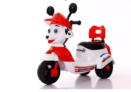 Kids Moto Dog Red - საბავშვო ელექტრო მოპედი