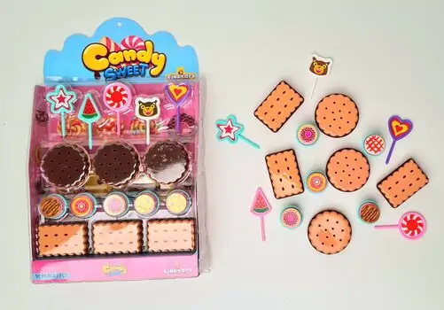 Candy Sweet King Toys -ის ტკბილეულის ნაკრები