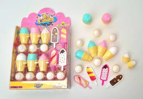 ICE CREAM King Toys -ის ნაყინის ნაკრები