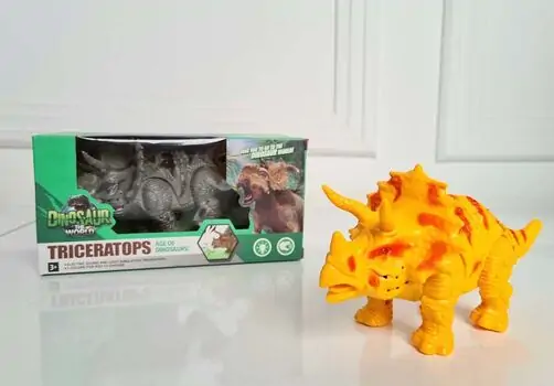 Electric Triceratops NF188-2 საბავშვო სათამაშო დინოზავრი, 3 image