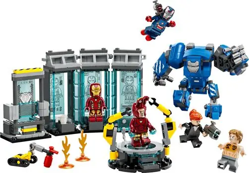 Lego Super Heroes 76315 Iron Man's Laboratory: Hall of Armor, 2 image