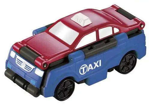 TAXI  PICKUP TRUCK EU463875-09 სათამაშო მანქანა, 2 image