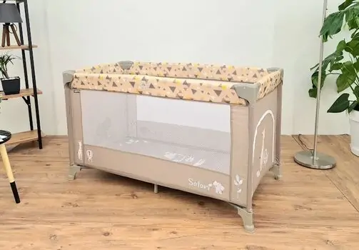 Cangaroo Safari Beige საბავშვო მანეჟი