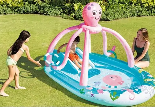 Intex 56138NP Friendly Octopus Play Center - გასაბერი ცენტრი, 5 image