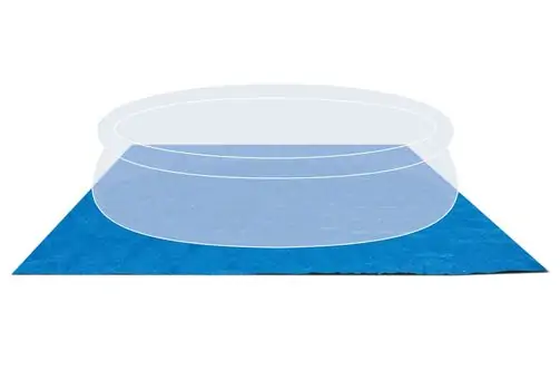 Intex 28048NP Pool Ground Cloth - აუზის ქვეშ დასაფენი ტენტი