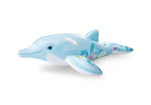 Intex 58535NP Lil' Dolphin Ride-On- გასაბერი ლეიბი, 7 image