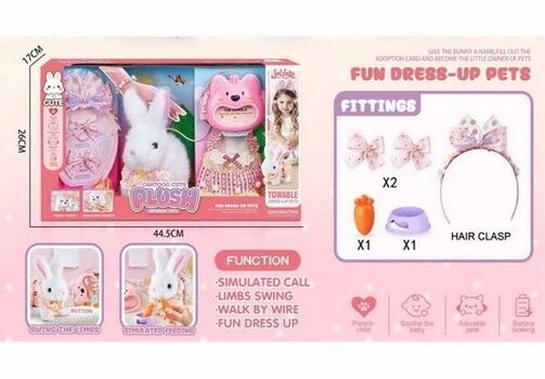 Plush Pet Set-ფუმფულა სათამაშო ცხოველი