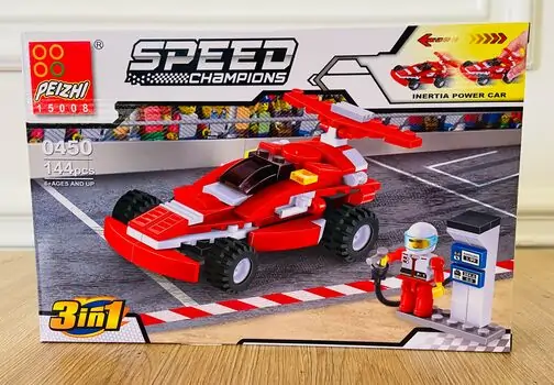 SPEED CHAMPIONS F1 საბავშვო კონსტრუქტორი