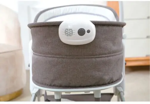 Cangaroo Abba Brown 6in1 Multi-Function Bassinet, Bouncer and Rocker მრავალფუნქციური ელექტრო შეზლონგი, 8 image