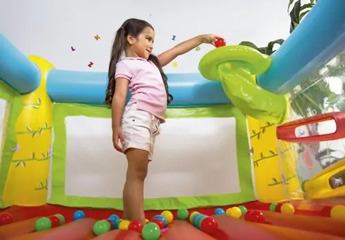 Bestway 93542 Fisher-Price Bouncesational Bouncer გასაბერი ბატუტი, 5 image