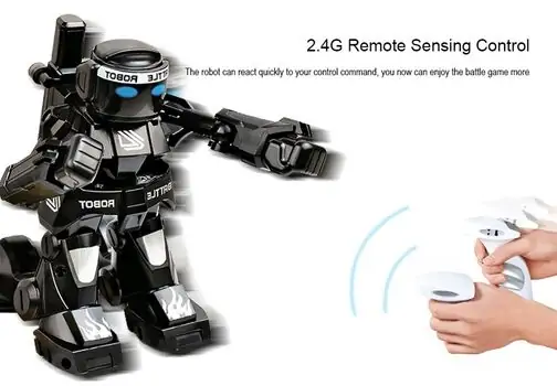 სათამაშო ბოქსიორი რობოტი- BATTLE ROBOTS, 10 image