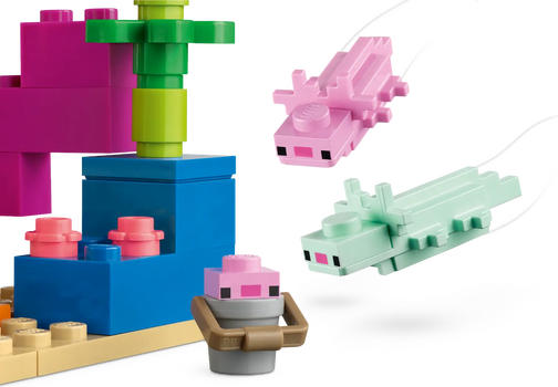 Lego Minecraft 21247 The Axolotl House, 4 image