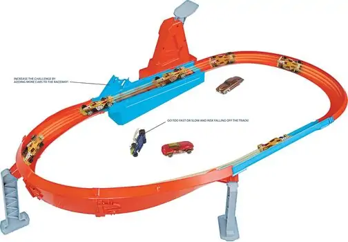 Hot Wheels Rapid Raceway Champion Play Set - საბავშვო სათამაშო ტრასა, 3 image