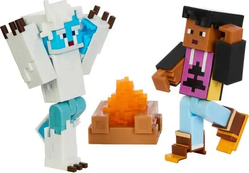 Minecraft Creator Series Camp Enderwood Steve and Mob Figures - მაინქრაფთის სათამაშო ფიგურები, 5 image