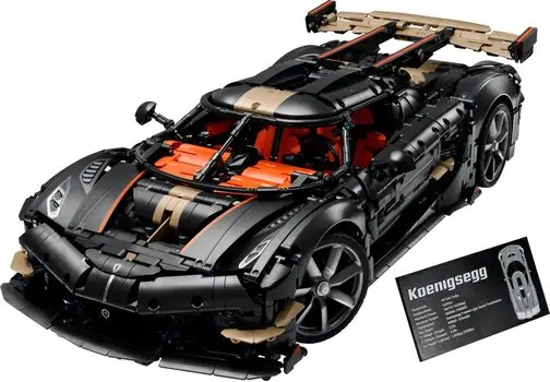 Lego Technic 42232 Koenigsegg Sadair's Spear Megacar, 2 image