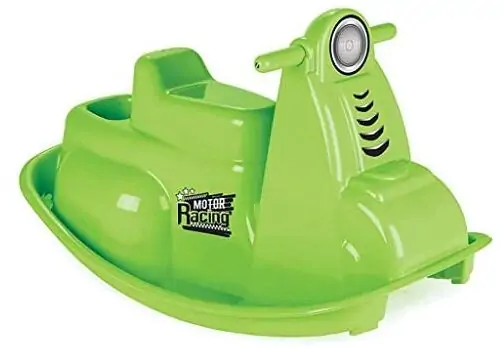 Pilsan Rocking Motorcycle Green  გადასაჯდომი სარწეველა მოტოციკლი 06 178