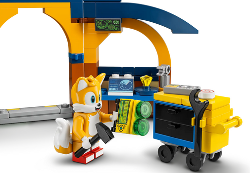 Lego Sonic 76991 Tails' Workshop and Tornado Plane, 4 image