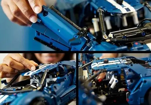 Lego Technic 42154 2022 Ford GT, 13 image