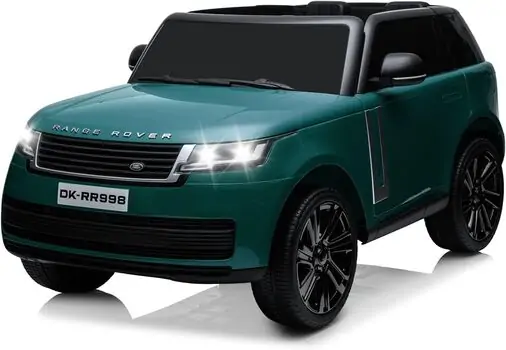 Range Rover Painting Lake Green Car - ელექტრო მანქანა კაუჩუკის საბურავებით, 2 image