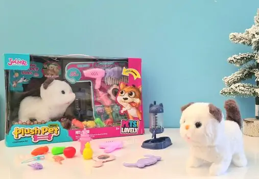Mini Pet Store - ფუნქციური სათამაშო კნუტი
