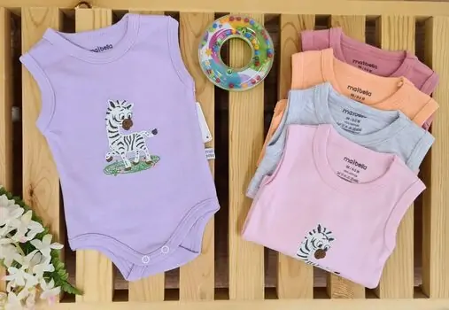 Bodysuit Baby Zebra ჩვილის ბოდე