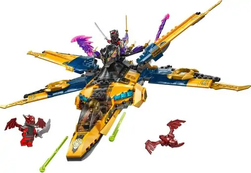 Lego Ninjago 71833 Ras and Arin's Super Storm Jet, 2 image