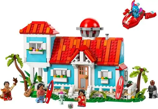Lego Disney 43268 Lilo and Stitch Beach House, 2 image