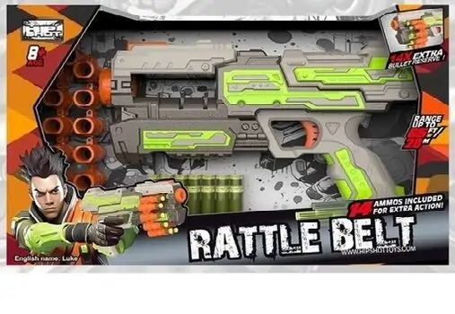 Soft Bullet Gun - რბილი ტყვიების ბლასტერი