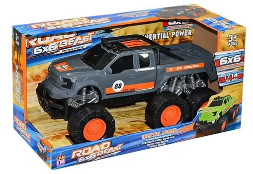 OFF-Road Car Road Beast 6X6 - სათამაშო მანქანა