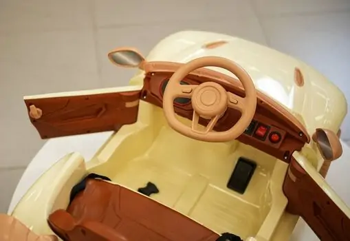 Mclaren Electric Car Painting Milk Coffee - ელექტრო მანქანა, 2 image