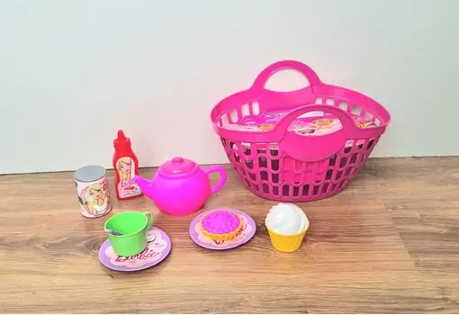 Dede 03474 BARBIE PICNIC BAG სათამაშო სამზარეულოს აქსესუარები, 5 image