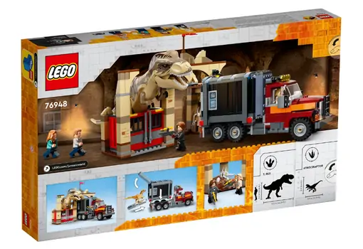 LEGO Jurassic World  76948 T. rex & Atrociraptor Dinosaur Breakout, 7 image