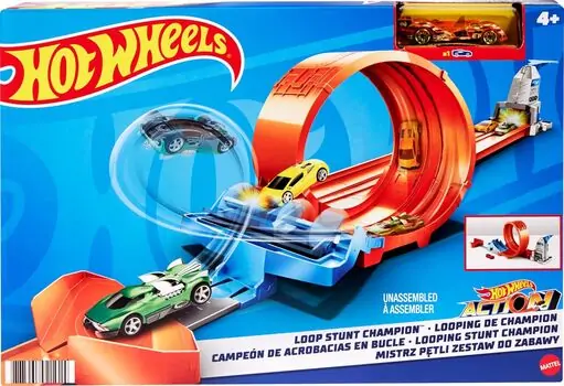 Hot Wheels Action Hill Climb Champion GTV13 საბავშვო სათამაშო ტრასა