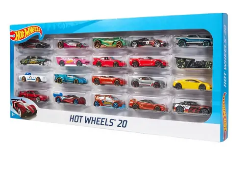 Hot Wheels 20-Piece Car Set MTL-H7045 საბავშვო სათამაშო მანქანების კომპქლექტი, 5 image