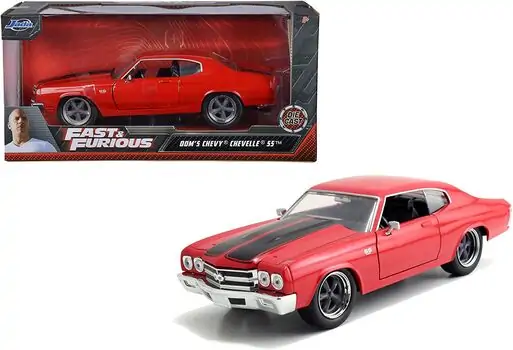 Chevy Chevelle 1970 Red Fast & Furious Official Licensed model car საბავშვო სათამაშო მანქანა, 9 image
