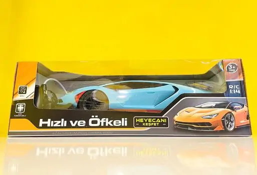 Lamborghini  Remote Controll Car For Kids BLUE სათამაშო მანქანა დისტანციური მართვით, 2 image