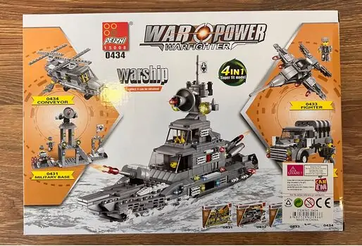 WARFIGHTER War Power conveyor საბავშვო კონსტრუქტორი, 5 image