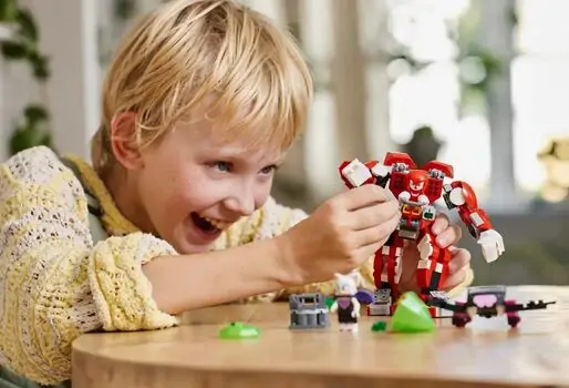 Lego Sonic 76996 Knuckles' Guardian Mech, 6 image