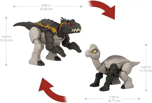 Mattel Jurassic World Fierce Changers - სათამაშო დინოზავრი, 7 image
