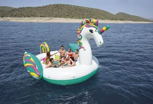 Bestway 43228 Giant Unicorn Island - გასაბერი უნიქორნი, 12 image