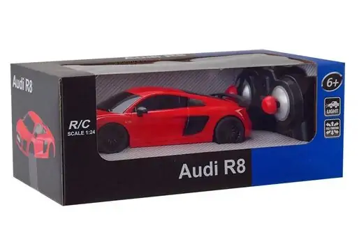 Audi R8 Light-Up Remote Controlled Car - სათამაშო დისტანციურად მართვადი უდის მანქანა, 3 image