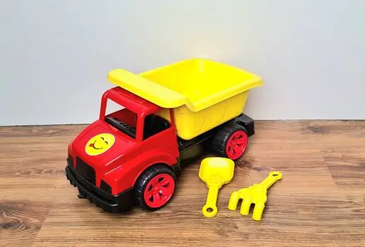 King Toys-ის ქვიშაში სათამაშო სატვირთო  TRUCK FOR BEACH, 3 image