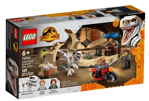 LEGO Jurassic World 76945 Atrociraptor Dinosaur Bike Chase, 2 image